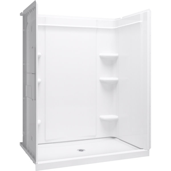 Sterling by Kohler Medley 60'' W 34'' D 72.5'' H Solid Vikrell Wall